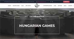 Desktop Screenshot of hungariangames.com